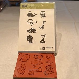 Stampin' UP stamp set “Fox and friends”.